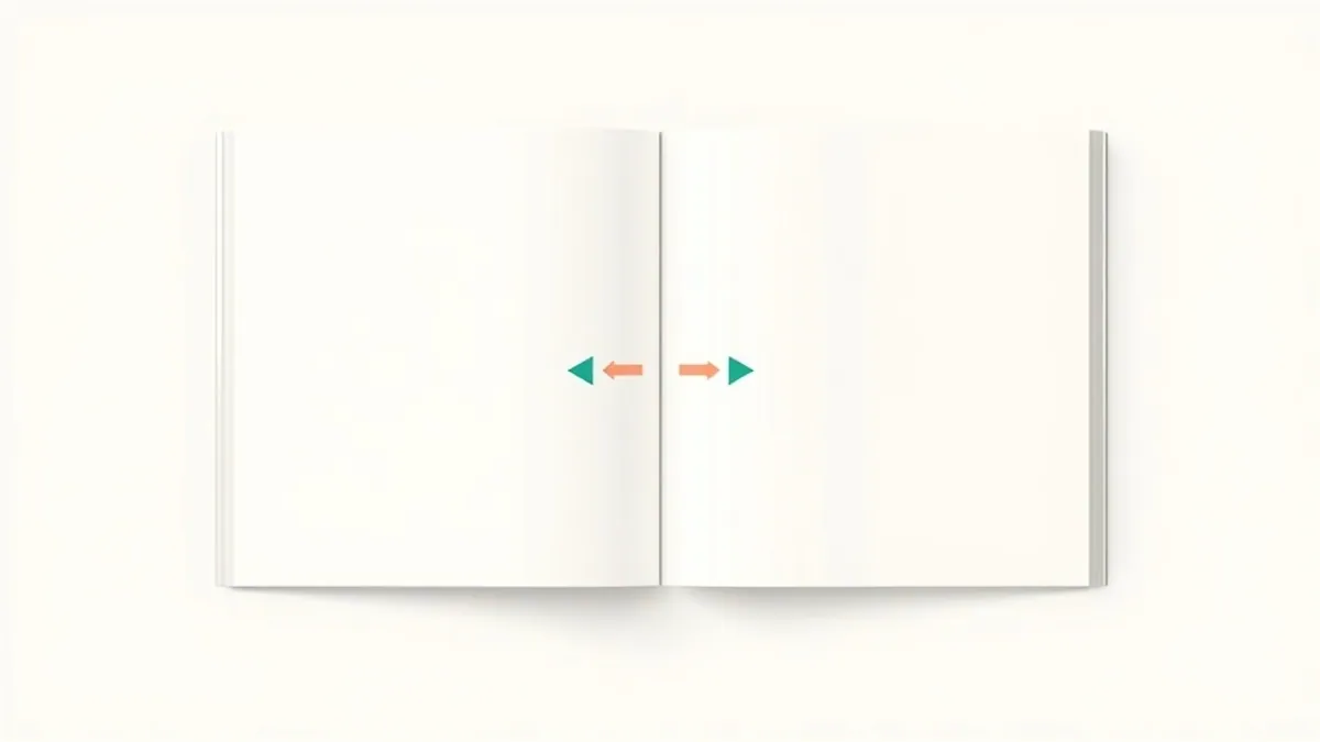 Two page layouts side by side with an A and B split indicated by a dividing line and arrows — illustration for CPA Landing Pages and Prelanders That Actually Convert